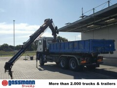 MAN TGA 33.350 6X4 BB mit Kran Hiab 166 E-3 HiDuo, 