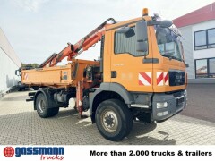 MAN TGM 13.250/340 4x4 BL, EEV-Motor, Kran Atlas 