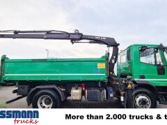 Iveco EuroCargo ML160E28 4x2 mit Kran Hiab XS 088 ES-2 