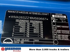 MAN TGS 26.440 6X4 BB, Tele-Absetzer 