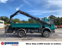 Mercedes Benz Axor 1833 AK 4x4, absattelbarer Heckkran Hiab 