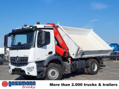 Mercedes Benz Arocs 1835 K 4x2, Multimedia Cockpit, Navi, Kran 