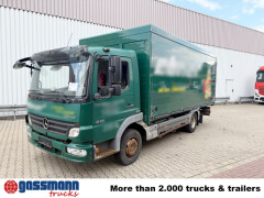 Mercedes Benz Atego 818 L 4x2, Getränkekoffer, 2x AHK 