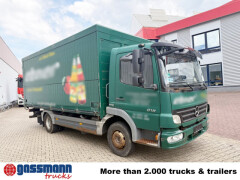 Mercedes Benz Atego 818 L 4x2, Getränkekoffer, 2x AHK 