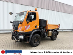 Unimog U 20 4x4, Kipper, Zapfwelle, 