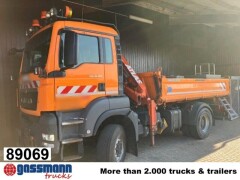 MAN TGS 18.320 4x4 BL, Winterdienstausstattung, Kran 