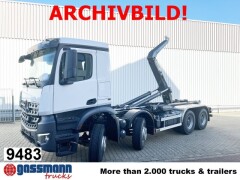 Mercedes Benz Arocs 3240 8x4, Abroller VDL SK-25-5700 