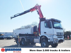 Mercedes Benz Arocs 3348 AK 6x6, Kran Fassi F255A.2.24, 