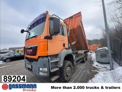 MAN TGS 33.440 6x6 BB, Stahlmulde ca. 12m³, hydr. 