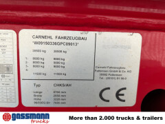 Carnehl CHKS /AH, Liftachse, Alu-Mulde ca. 26m³ 