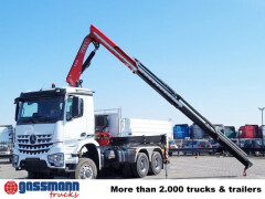 Mercedes Benz Arocs 3348 AK 6x6, Kran Fassi F255A.2.24, 