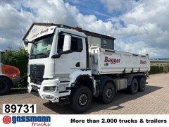 MAN TGS 35.510 8x8 BB, Navi, Bordmatik 