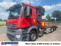 Mercedes Benz Antos 2543 L 6x2, Lift/Lenkachse, Kran Fassi 