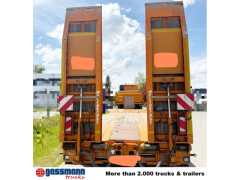 Meusburger MTA-4, Radmulden, Verbr. auf 3m, hydr. Rampen 