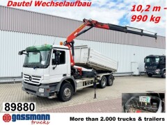 Mercedes Benz Actros 2644 LK 6x4, Dautel Wechselsystem, Kran 