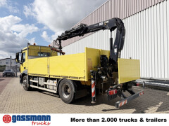 Mercedes Benz Antos 1832 L 4x2, Heckkran Hiab 111BS-3 HiDuo, 