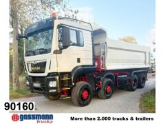 MAN TGS 35.500 8X6 BB, Stahlmulde ca. 19m³ 