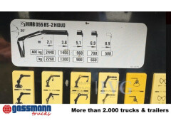 Mercedes Benz Atego 923 K 4x2, 2x AHK, Kran Hiab 055 BS-2 