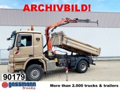 Mercedes Benz Actros 1841 AK 4x4 mit Kran Palfinger PK9001-EH 